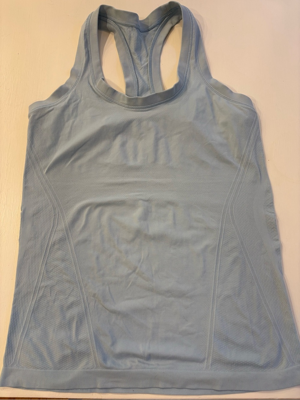 Athleta Momentum Seamless Tank Top - light blue